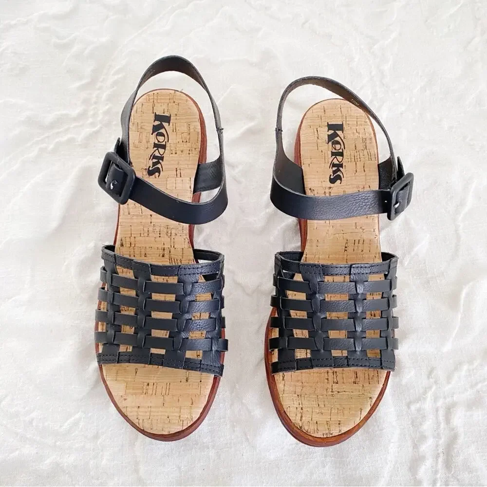 Korks Marley Sandals Size 10 New $100